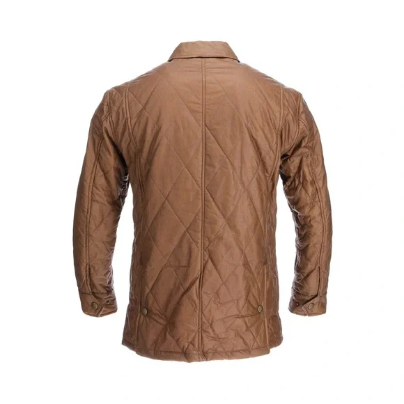 Men's Paddock Wax Jacket - Tobacco - Picture 2 of 5